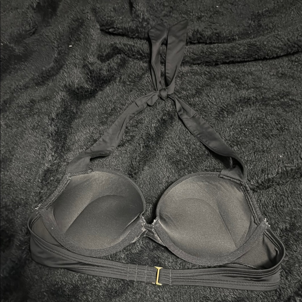 Victoria's Secret Black Halter Bikini Top - Picture 2 of 2